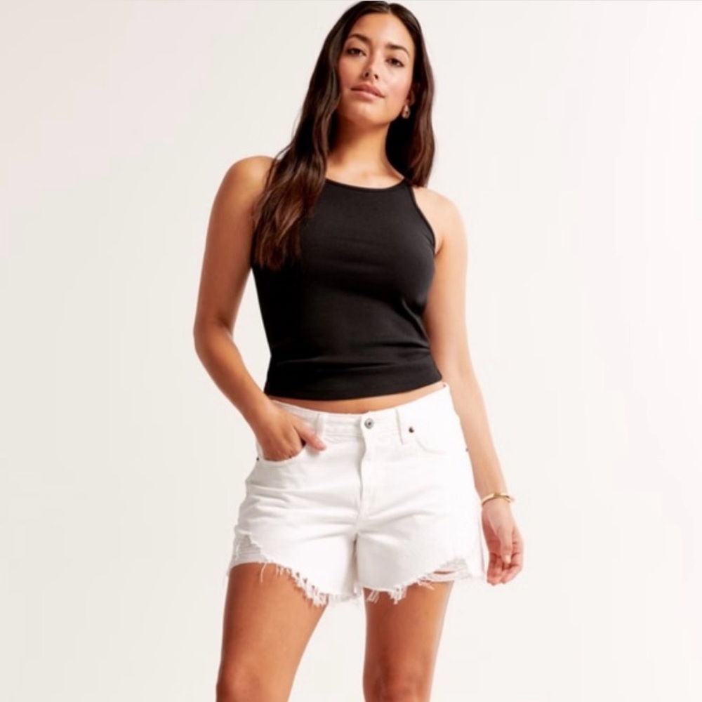Abercrombie & Fitch The Mom Short High Rise Women’s Size 12